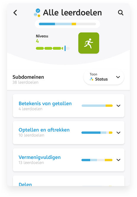 Pupil app alle leerdoelen